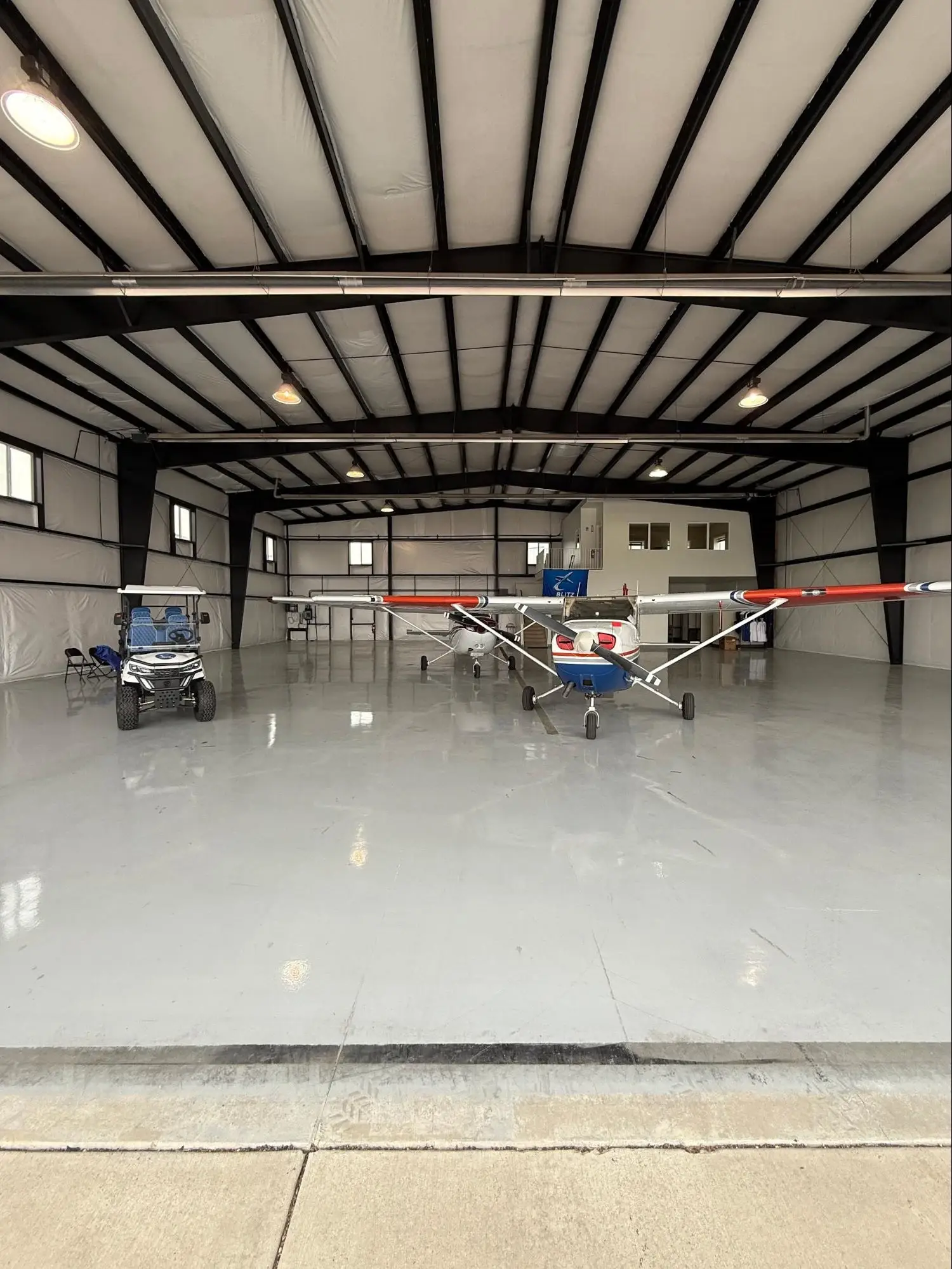Blitz hangar blitz aviation davis county instrument rating