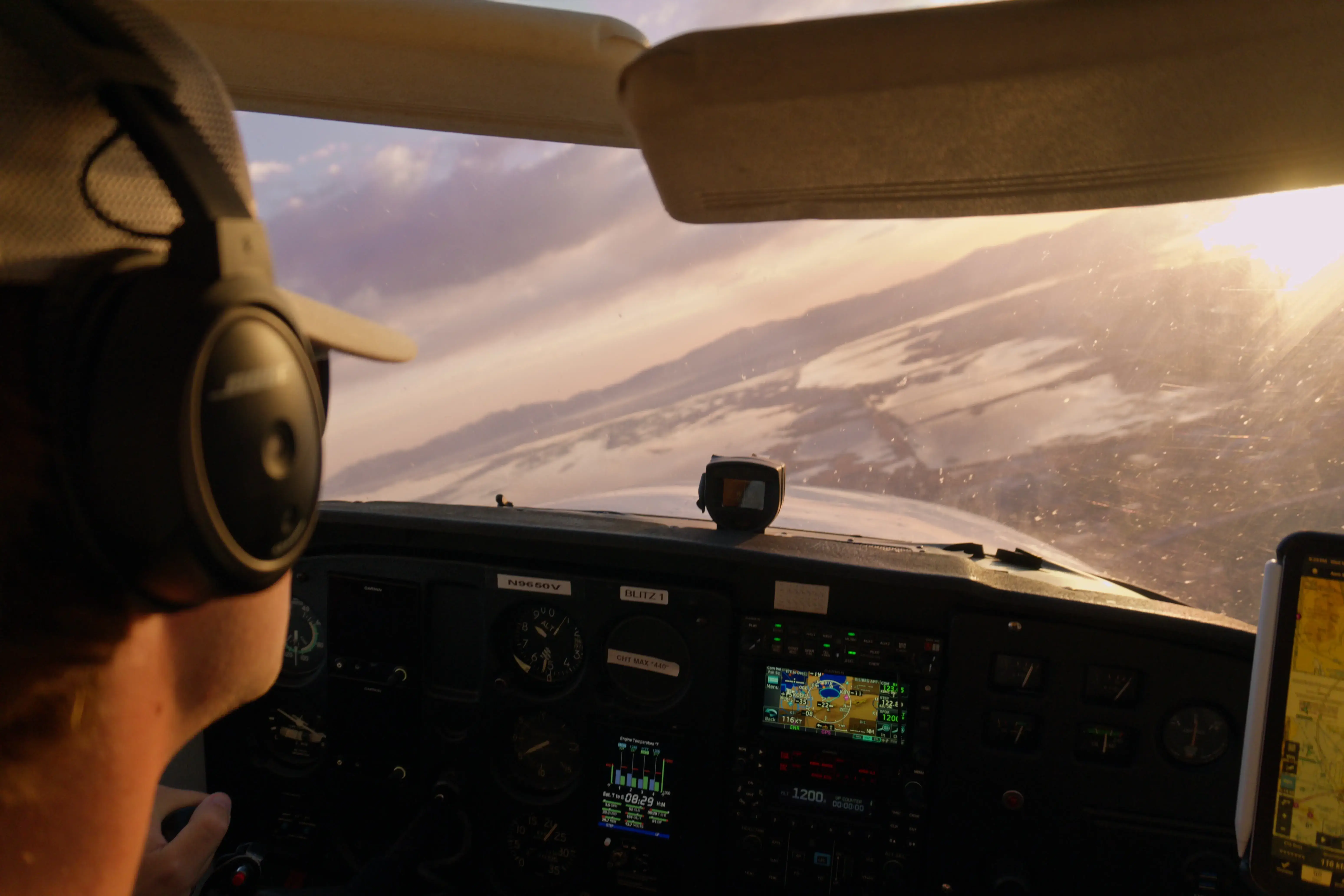 Cessna 172XP Control Panel